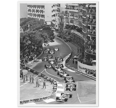 Mónaco Start line