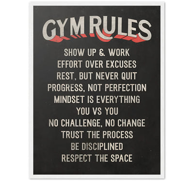 GYM RULES