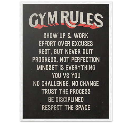 GYM RULES