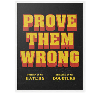 Prove Theme Wrong