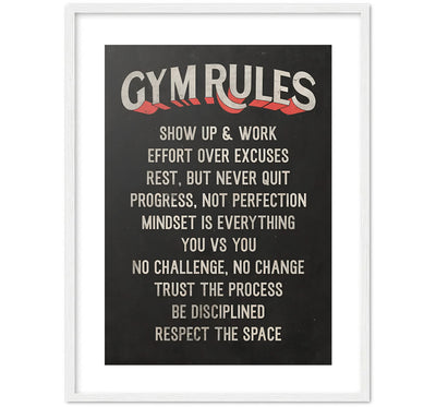 GYM RULES