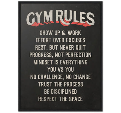 GYM RULES