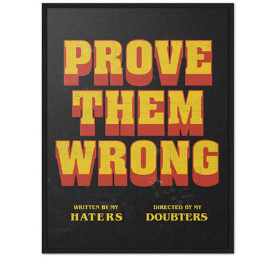 Prove Theme Wrong