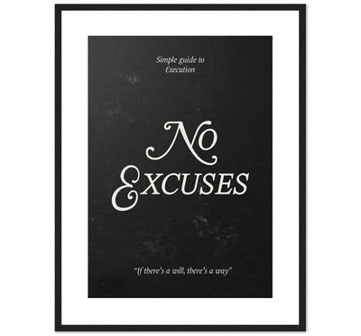 No Excuses
