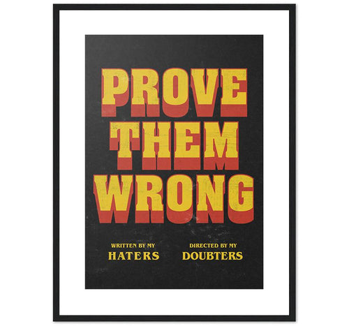 Prove Theme Wrong