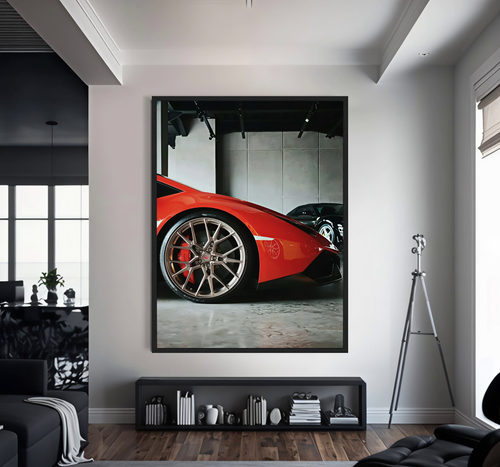 Red Lamborghini