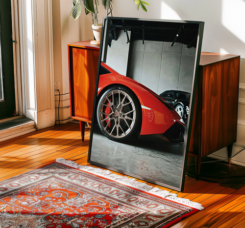 Red Lamborghini
